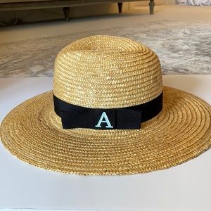 Custom Mariella Villar straw hat